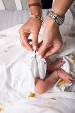 Load image into Gallery viewer, Malabar Organic Cotton Muslin Swaddle Set | Fly Me to the Moon
