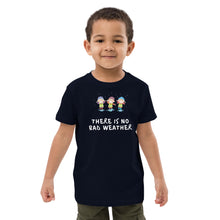 Load image into Gallery viewer, No Bad Weather Fall Organic Kids T-shirt
