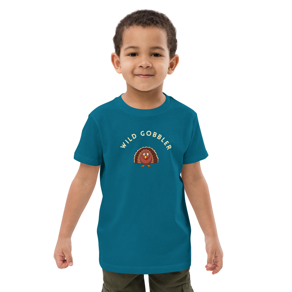 Wild Gobbler Organic Kids Fall T-shirt