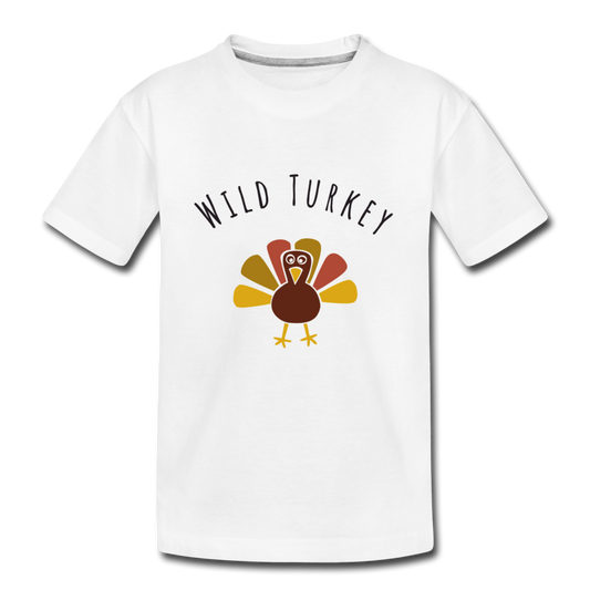 Toddler Premium Organic T-Shirt - white