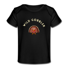 Load image into Gallery viewer, Wild Gobbler Organic Baby T-Shirt - black
