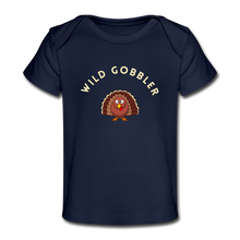 Load image into Gallery viewer, Wild Gobbler Organic Baby T-Shirt - dark navy
