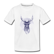 Load image into Gallery viewer, Kid’s Organic Buck T-Shirt - white
