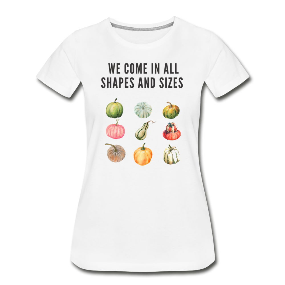 Women's Pumpkins Organic T-Shirt | White - white