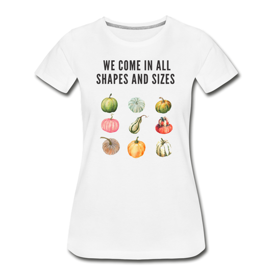 Women's Pumpkins Organic T-Shirt | White - white