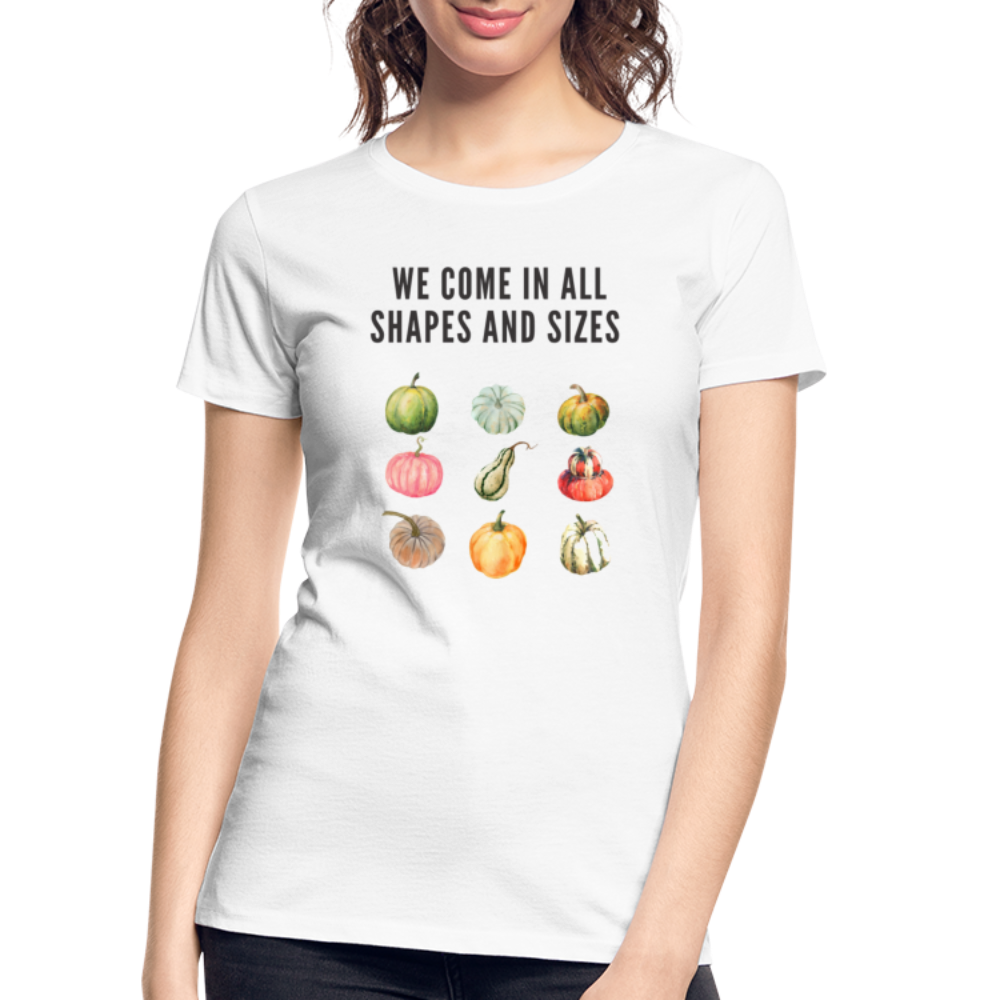 Women's Pumpkins Organic T-Shirt | White - white