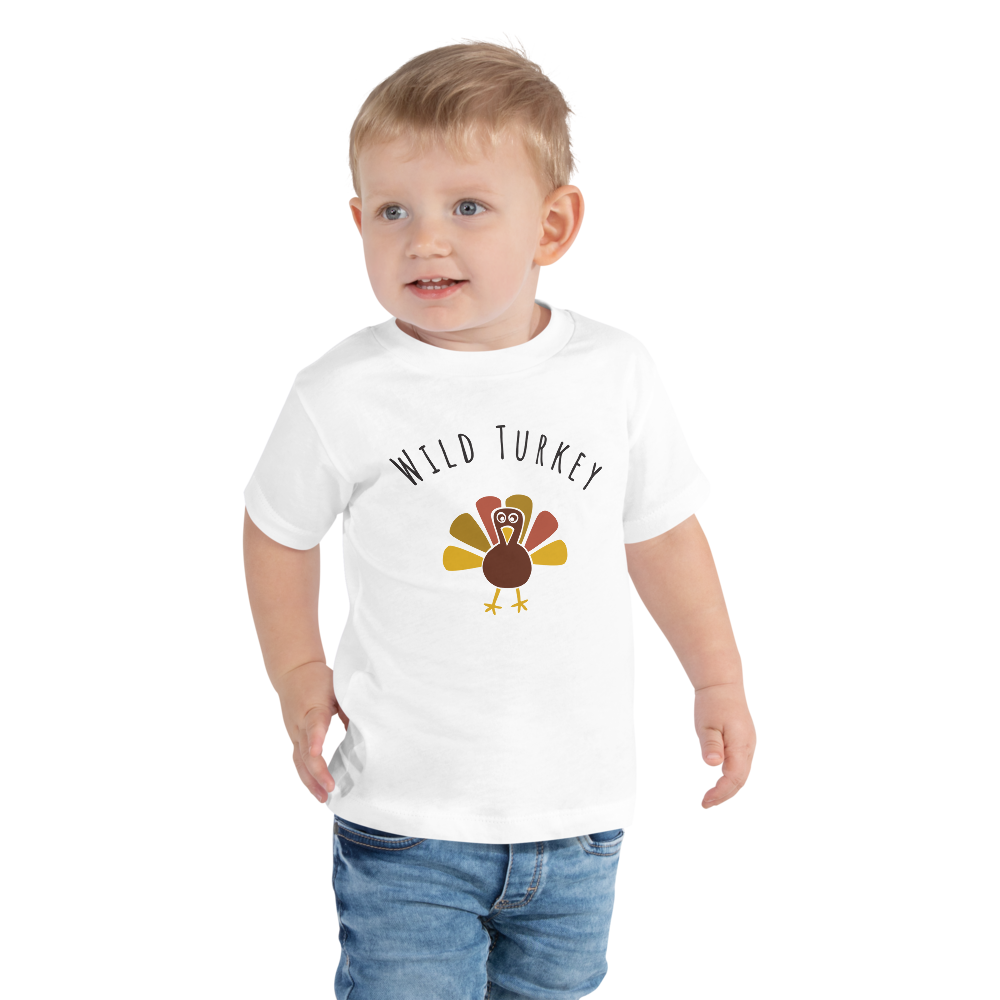 Wild Turkey Organic Toddler T-Shirt