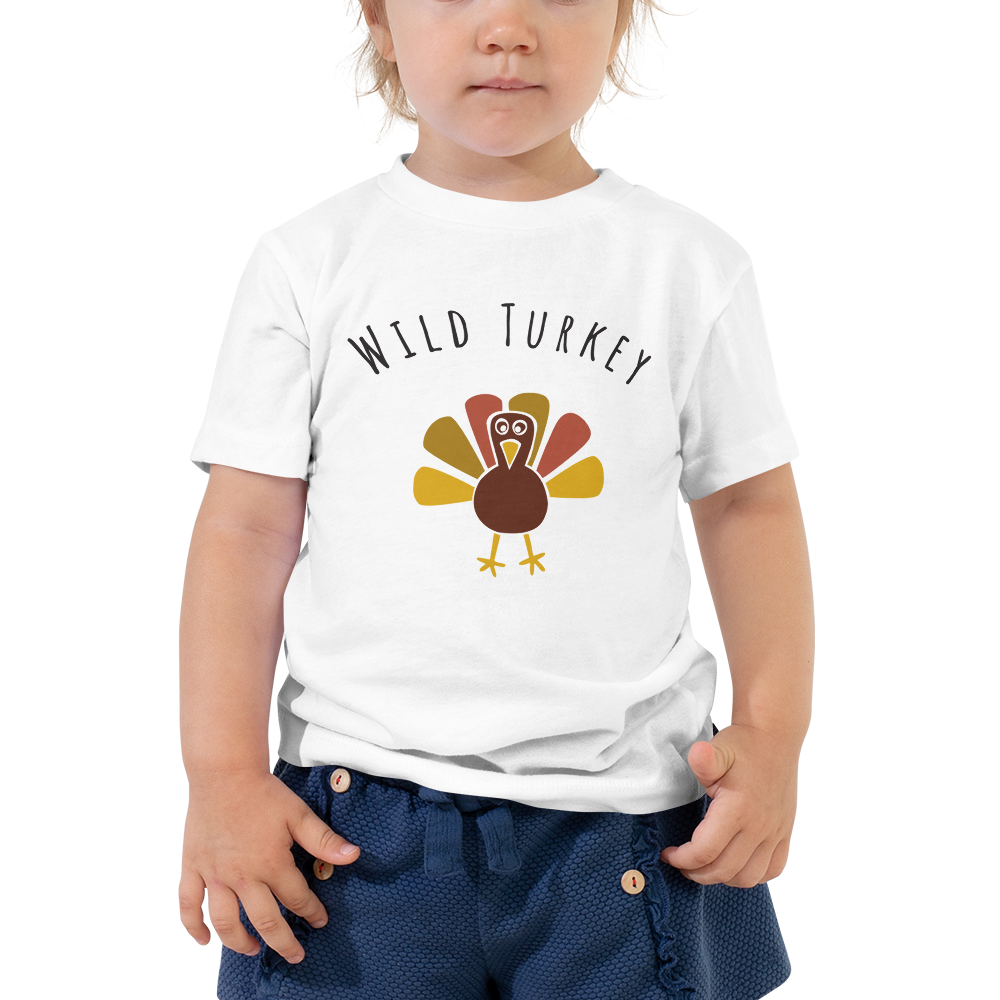Wild Turkey Organic Toddler T-Shirt