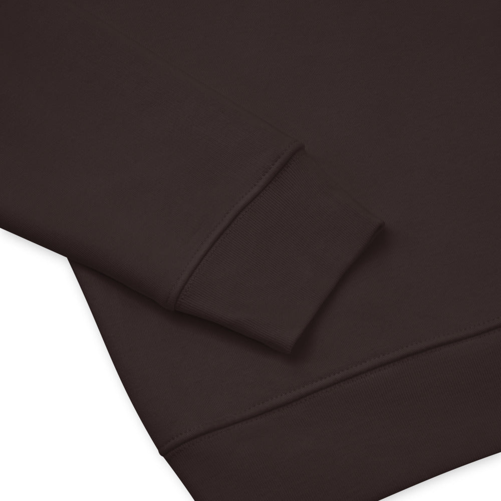 "Don't Be Afraid To Be That Fish" Unisex Organic Sweatshirt